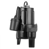 VEVOR Submersible Sump Pump 1/2 HP 6900 GPH Cast Iron Sewage/Effluent Pump, for Basement Septic Tank Residential, Automatic Tethered Float Switch, 2-Inch NPT Discharge, 20 ft Lift, IPX8 Waterproof