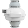 VEVOR 4 to 4.5 inch Radon Mitigation Fan System, Quiet 380 CFM Radon Mitigation Kit with 2 Couplers, Waterproof Radon Fan Electric Inline Duct Fan Exhaust Fan for Indoor Outdoor Ventilation
