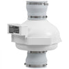 VEVOR 4 to 4.5 inch Radon Fan Installation Kit, Quiet 190CFM Radon Mitigation Fan System Kit with 2 Couplers, Pressure Indicator, Waterproof Inline Duct Fan Exhaust Fan for Indoor Outdoor Ventilation