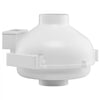 VEVOR 4 to 4.5 inch Radon Fan Installation Kit, Quiet 190CFM Radon Mitigation Fan System Kit with 2 Couplers, Pressure Indicator, Waterproof Inline Duct Fan Exhaust Fan for Indoor Outdoor Ventilation