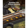 VEVOR Rail Mill Guide System, 15 ft 6 Crossbar Chainsaw Mill Kits, Aluminum Saw Milling Rails System Works with Chainsaw, 4 Wedges, Adjustable Rail Milling Guide Kit for Builders Woodworkers