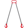 VEVOR Chain Sling, 5/16 inch x 5 ft Lifting Chains with Hooks, G80 Engine Chain Hoist Lifts, 6600 lbs/3 Ton Capacity Lifting Sling Chains for Engine Hoist, Engine Lift Chain with 2 Leg Grab Hooks