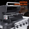 VEVOR Universal Grill Rotisserie Kit for Grills, Electric BBQ Grill with 110V 9W Motor, Stainless Steel Automatic Grilling Kit, Heavy Duty 32"/39" Hexagon Spit Rod, 26 lbs Capacity Grill Attachment