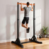 VEVOR Pull Up Bar, 330LBS Capacity Portable Pullup Bar Station, Pullup Bars Free Standing with H-Frame Structure & Heavy-Duty Steel Tube, 8 Level Height Adjustment Gravity Fitness for Arms Back Chest