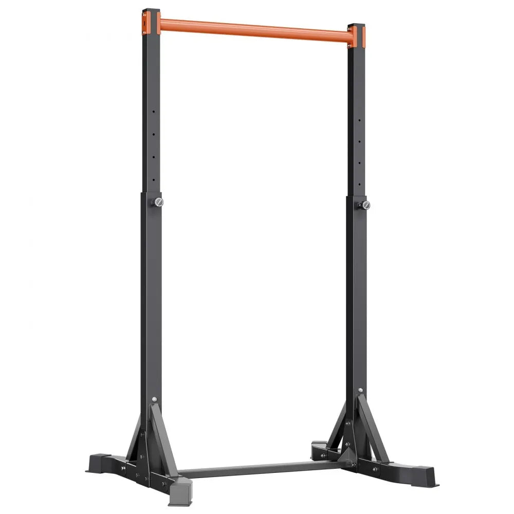 VEVOR Pull Up Bar, 330LBS Capacity Portable Pullup Bar Station, Pullup Bars Free Standing with H-Frame Structure & Heavy-Duty Steel Tube, 8 Level Height Adjustment Gravity Fitness for Arms Back Chest