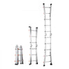 VEVOR Telescoping Ladder A Frame, 11 FT Compact Aluminum Extension Ladder, Multi-Function Portable Collapsible RV Ladder, Telescopic Ladder for Homework Stairs Indoor Outdoor Roof, 330lb Load