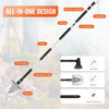 VEVOR Survival Shovel Survival Axe, 16-in-1 Camping Folding Shovels with Hatchet, Stainless Steel Tactical Shovel Hatchet Combo, Multifunctional Emergency Survival Gear Equipment for Camping Hiking