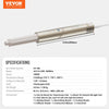 VEVOR 8 in 1 Curling Iron, Ceramic 1.25-Inch Curling Wand Set with 2 Barrels, 2 Brushes, 4 Nozzles for Dry/Straight/Curls/Voluminous, Hair Curling Iron for Long, Medium, Short Hair, for All Hair Types