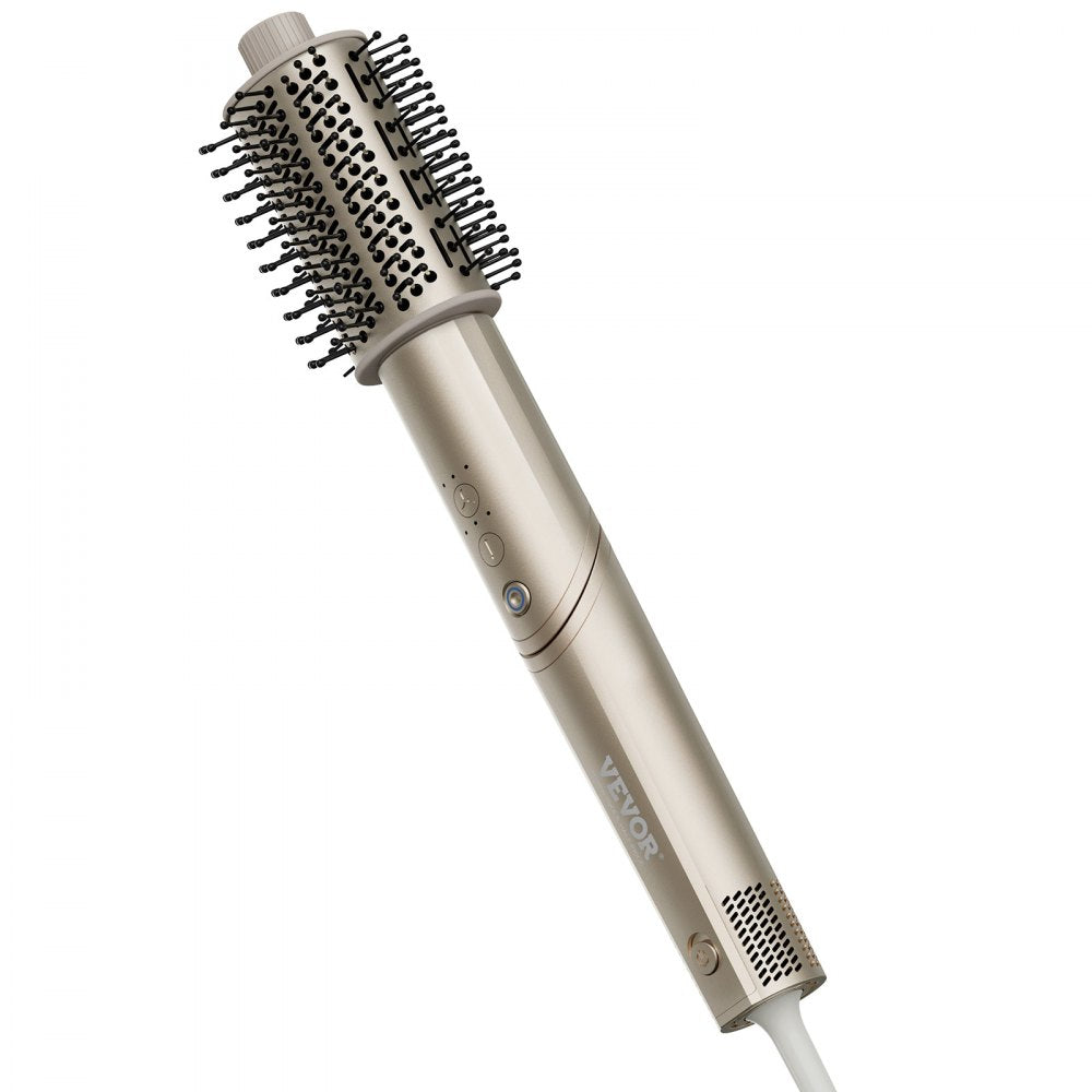 VEVOR 8 in 1 Curling Iron, Ceramic 1.25-Inch Curling Wand Set with 2 Barrels, 2 Brushes, 4 Nozzles for Dry/Straight/Curls/Voluminous, Hair Curling Iron for Long, Medium, Short Hair, for All Hair Types