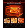 VEVOR Electric Pizza Oven, Smart Pizzas Maker Indoor with 5 Preset, 12-Inch Countertop Pizza Cooker w/ Touch Srceen, 750℉ Max Temp, 2-Min Rpaid Baking Oven Thin & Crispy, Neapolitan, Frozen, New York