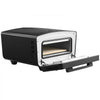 VEVOR Electric Pizza Oven, 12-Inch, Countertop Pizza Maker, 1700W, 805℉ for Home Kitchen Restaurants, Cold-Rolled Steel Shell, Independent Temp & Time Control, Commercial Pizzas Cooker with Stone