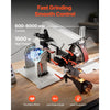 VEVOR Belt Grinder Sander with VFD, 72 x 2-Inch Variable Speed Belt Polisher, 1500W Knife Making Machine with 3 Grinding Modes & 3PCS Sanding Belts for Metalworking, Compatible with 72"-82" * 2" Belts