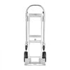 VEVOR 2 in 1 Hand Truck, 1000 lbs Load Capacity for 4-Wheel Mode, Convertible Hand Truck Dolly with Non-Slip Handle & Wheels, Portable Trolley Dolly for Moving Home, Office, Warehouse, Supermarket