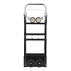 VEVOR 2 in 1 Folding Hand Truck, 500 lbs Load Capacity for 4-Wheel Mode, Convertible Hand Truck Dolly with Wheels & Adjustable Handle, Portable Trolley Dolly for Moving Home, Office, Warehouse