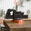 VEVOR Bench Vise, 6-inch Jaw Width 5.9-inch Jaw Opening, 360-Degree Swivel Locking Base Multipurpose Vise with Anvil, Heavy Duty Ductile Iron Workbench Vise with Bolts & Nuts, for Drilling, Pipe Cutti