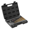 VEVOR Screw Extractor Set with Drill Bits, 41 Pieces, Easy Out Bolt Extractors and Drill Bits, with Adapters, Solid Storage Case, Cr-Mo Steel for Removing Rounded, Broken, or Stripped Bolts, Screws