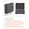 VEVOR Screw Extractor Set, 27 Pieces Hex Head Multi-Spline Easy Out Bolt Extractor Tool, with Adapters, Solid Storage Case, Cr-Mo Steel Stripped Bolt Remover for Removing Rounded, Broken Bolts, Screws