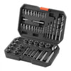 VEVOR Screw Extractor Set with Drill Bits, 49 Pieces, Easy Out Nut Bolt Extractors and Drill Bits, with Adapters, Solid Storage Case, Cr-Mo Steel for Removing Rounded, Broken, or Stripped Fasteners