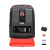 VEVOR Self Leveling Laser Level 49.2 ft, Green Cross Line 2 Spot Laser, for Picture Hanging, Tile, DIY Construction, Manual, Self-Leveling, Pulse Modes, IP54 Rated, 8H Runtime, with Storage Bag