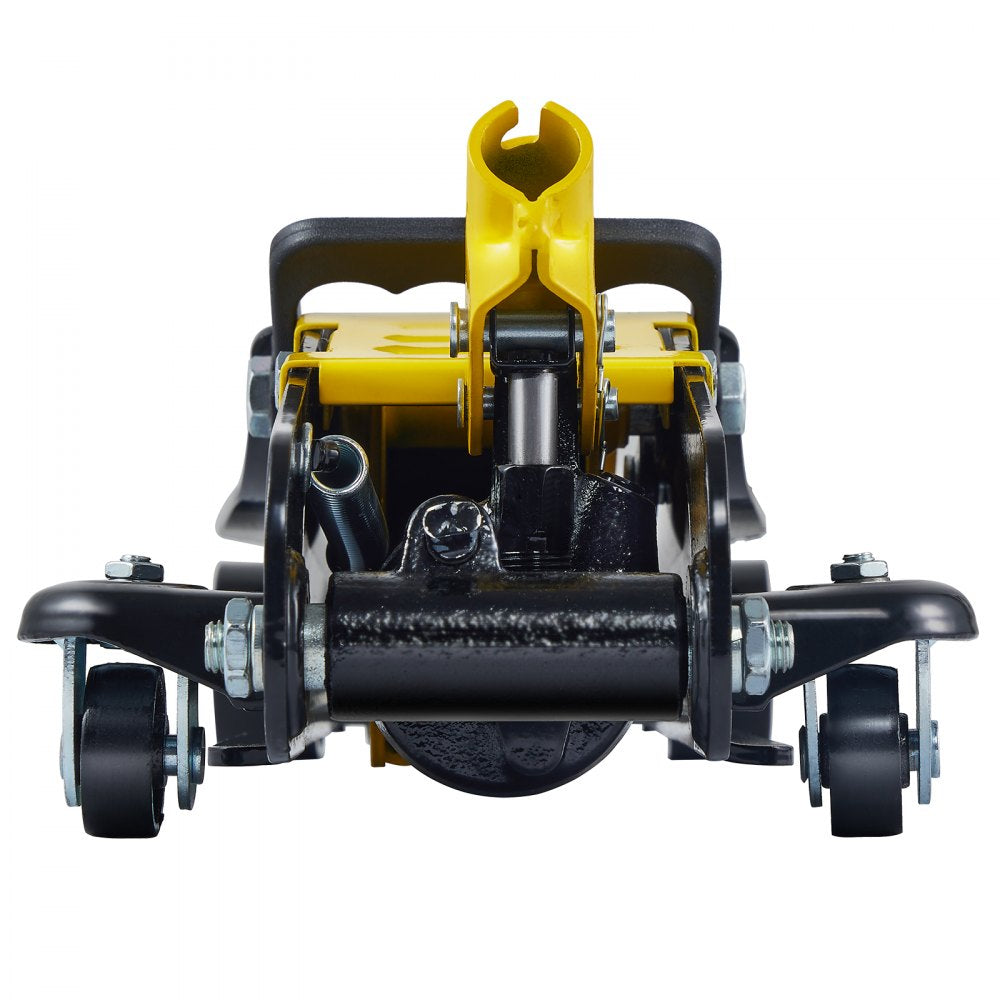 VEVOR Floor Jack, 2.5 Ton Low Profile Floor Jack, Heavy-duty Steel Racing Floor Jack With Single Piston Lift Pump, Floor Jack Lifting Range 3.35"-14.96"