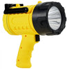 VEVOR Rechargeable Spotlight Flashlight, 1000,000 Lumens, IP67 Waterproof Handheld LED Spot Light, Super Bright Portable Searchlight with 4 Modes Detachable Lens USB Port, for Hunting Boating Camping
