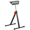 VEVOR Roller Stand, 300 lb Load Capacity, 26.8-42.5 in Adjustable Height, Folding Heavy Duty with 11.5 inch Polished Multi-directional Roller Head, for Table Saw Outfeed Woodworking Extension Support