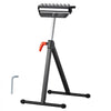 VEVOR Roller Stand, 300 lb Load Capacity, 26.8-42.5 in Adjustable Height, Folding Heavy Duty with 11.5 inch Polished Multi-directional Roller Head, for Table Saw Outfeed Woodworking Extension Support