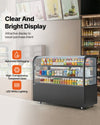 VEVOR Refrigerated Display Case angle view