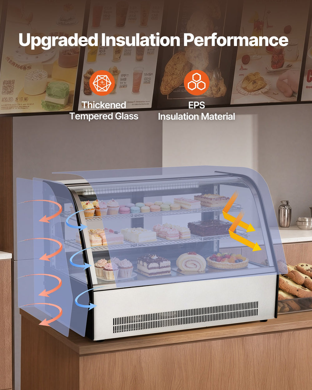 VEVOR Refrigerated Display Case - image 5