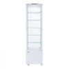VEVOR Refrigerated Display Case, 9.8 Cu.Ft./278L Large Pastry Display Case, 5-Tier Commercial Cake Refrigerator with LED Lighting, TURBO Cooling, Frost-Free Air-Cooling, for Bakery, Dessert Shop