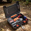 VEVOR Portable Winch, 4500 lbs 12V DC Electric Winch with Synthetic Rope, Wireless & Wired Remotes, Box-Style Recovery Kit with Fairlead, Clevis Hook, Strap for ATV UTV Off-Road Outdoor Pulling Tasks