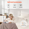 VEVOR Queen Quilt Set, 3-Piece Lightweight Comforter, Microfiber Queen Size Bedding Set, Beige Bedspreads with 1 Quilt and 2 Pillow Shams, Lightweight Bedspread Coverlet Bedding Set, for All Season