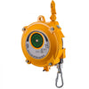 VEVOR Spring Balancer 20-33lbs(9-15kg) Retractable Tool Holder 1.5m Length Tool Balancer with Hook and Wire Rope Adjustable Balancer Retractor Hanging Holding Equipment in Yellow