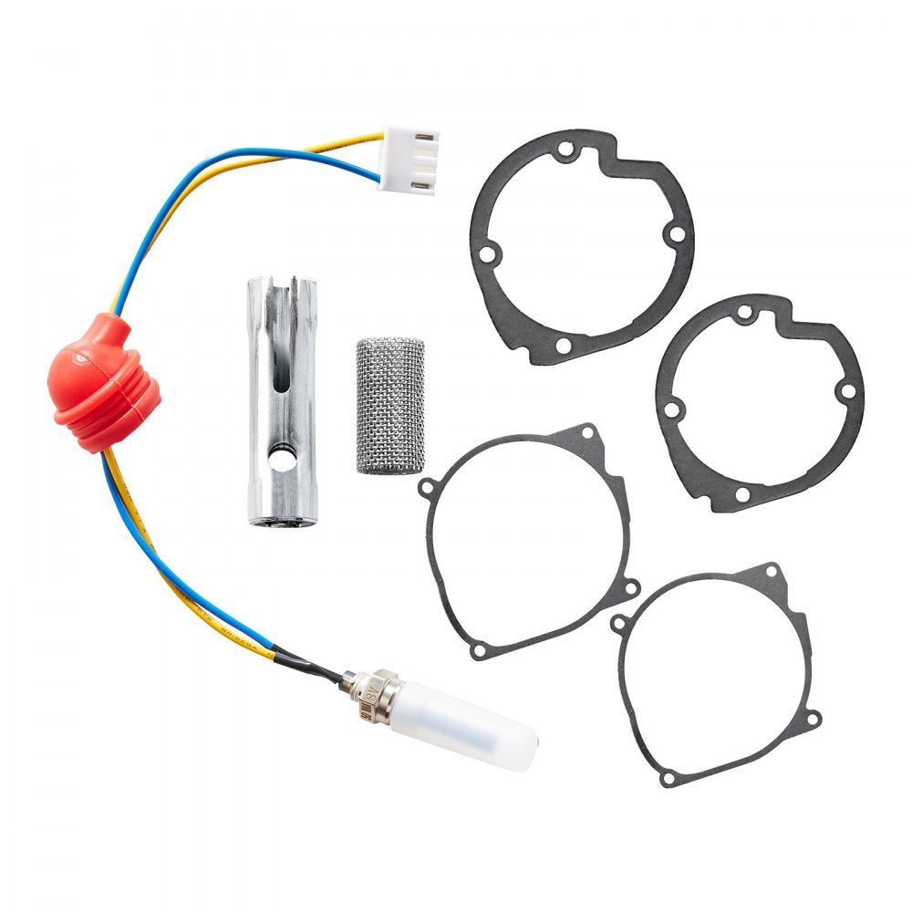 VEVOR 8V Glow Plug Repair Kit, Glow Plug Heater Repair Parking Heater Maintenance Kit with Atomization Mesh, Compatible with 5KW 8KW Diesel Air Heaters Models, Diesel Heaters Parts for Car Truck