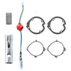 VEVOR 8V Glow Plug Repair Kit, Glow Plug Heater Repair Parking Heater Maintenance Kit with Atomization Mesh, Compatible with 5KW 8KW Diesel Air Heaters Models, Diesel Heaters Parts for Car Truck