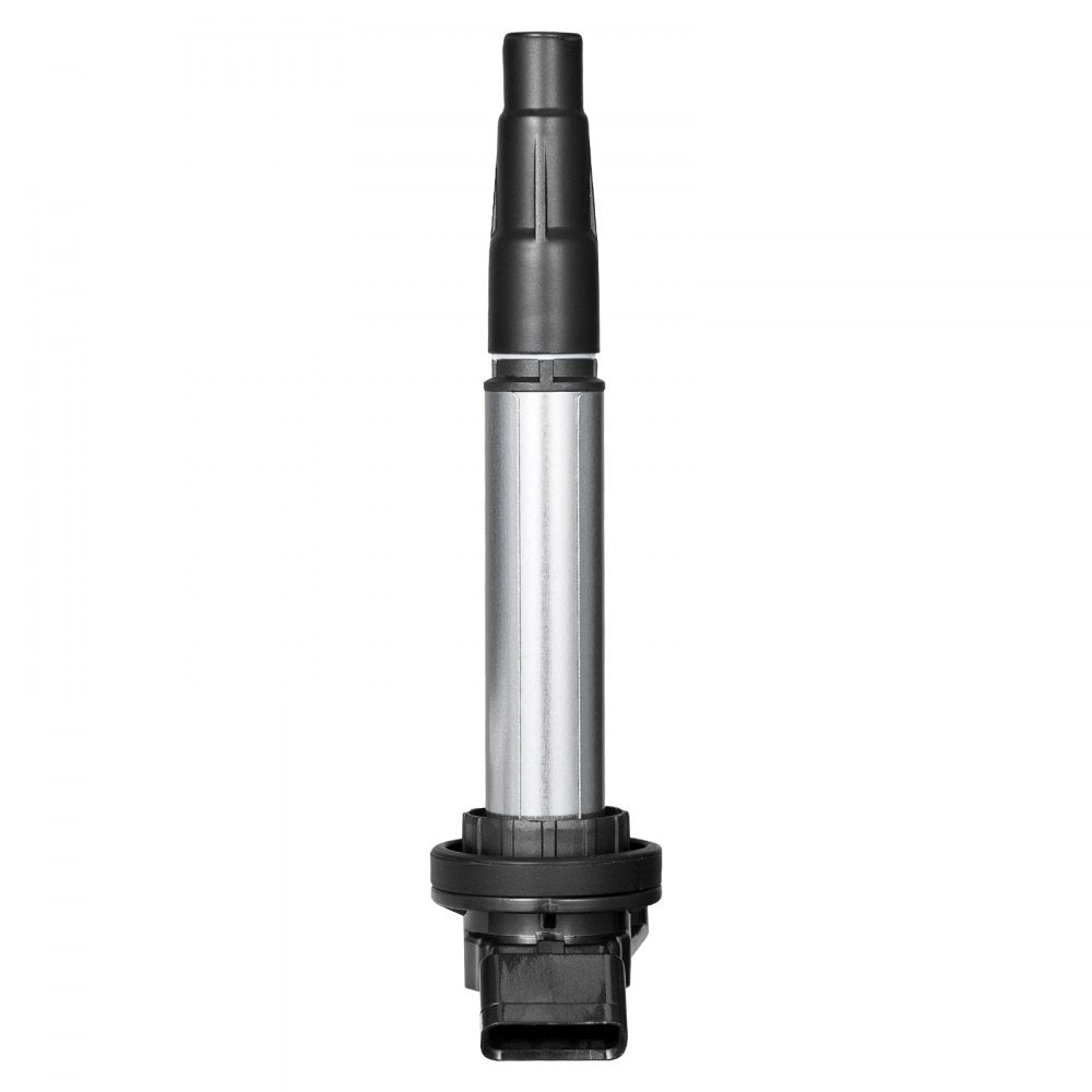 VEVOR Ignition Coil Pack and Spark Plugs, Set of 4, Compatible with Toyota Corolla Matrix Prius Prius V Scion IM xD Pontiac Vibe Lexus CT200h 1.8L L4, Replacement for UF596 UF-619 90919-02252 C1714