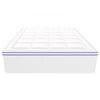 VEVOR Mattress Topper, Queen Size, 3 in Thickness, Memory Foam, Fiber Fill, Detachable & Washable Casing, Ergonomically Designed for Pressure Relief, Comfortable Cooling & Breathable, for Hot Sleepers