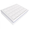 VEVOR Mattress Topper, Queen Size, 3 in Thickness, Memory Foam, Fiber Fill, Detachable & Washable Casing, Ergonomically Designed for Pressure Relief, Comfortable Cooling & Breathable, for Hot Sleepers