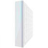 VEVOR Mattress Topper, King Size, 4 in Thickness, Memory Foam, Fiber Fill, Detachable & Washable, Ergonomically Designed for Pressure Relief, Comfortable Cooling & Breathable, Ideal for Hot Sleepers
