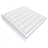 VEVOR Mattress Topper, King Size, 4 in Thickness, Memory Foam, Fiber Fill, Detachable & Washable, Ergonomically Designed for Pressure Relief, Comfortable Cooling & Breathable, Ideal for Hot Sleepers