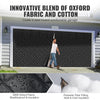 VEVOR Garage Door Screen for Winter, 18x7FT, Garage Door Insulation Kit, Magnetic Thermal Insulated Door Curtain with 300D Oxford Fabric Heavy Duty Weighted Bottom, Easy Assembly for Garage Door