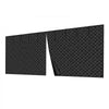 VEVOR Garage Door Screen for Winter, 18x7FT, Garage Door Insulation Kit, Magnetic Thermal Insulated Door Curtain with 300D Oxford Fabric Heavy Duty Weighted Bottom, Easy Assembly for Garage Door
