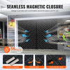 VEVOR Garage Door Screen for Winter, 10x8FT, Garage Door Insulation Kit, Magnetic Thermal Insulated Door Curtain with 300D Oxford Fabric Heavy Duty Weighted Bottom, Easy Assembly for Garage Door