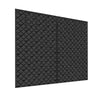 VEVOR Garage Door Screen for Winter, 10x8FT, Garage Door Insulation Kit, Magnetic Thermal Insulated Door Curtain with 300D Oxford Fabric Heavy Duty Weighted Bottom, Easy Assembly for Garage Door