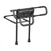 VEVOR Bed Rail for Elderly Adult Folding Bed Assist Rail with Floor Support, Motion Sensor LED Light, 300LBS Dual-Handle Support, Adjustable Handle Length, Storage Pocket, Fit King Queen Full Twin Bed
