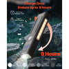 VEVOR EDC Flat Flashlight, 3-in-1 High Lumens LED Flashlight with Green Beam, IPX4 Waterproof Rechargeable Flash Light for Office Presentation, Hiking, Camping, Emergencies, Lightweight & Portable