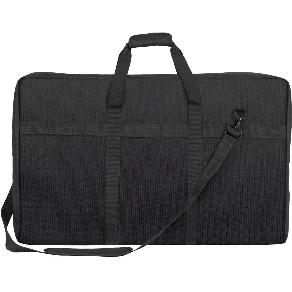 VEVOR Padded DJ Mixer Gig Bag, 1200D Oxford Fabric, DJ Gear Carry Bag with a Storage Pocket 4.92 ft Removable Shoulder Strap 0.39 in Padding, 32.6 x 8.6 x 20.4 in Storage Case Fits for DJ Controller