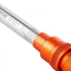 VEVOR Click Torque Wrench Set, 1/4Inch Drive, 20-240 lbf-in / 2.3-27.1N.m, Dual-direction and Dual Range Scales, 72-Tooth, ±3% High Precision, with Bits, Sockets, Adapters, Extension Bar, Orange