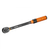 VEVOR Torque Wrench 3/8-inch Drive Click Torque Wrench Dual Scale Readings, 5-45 lbf-ft / 6.8-61.2 N.m, ±3% High Precision, with Spark Plug Sockets, Bits, Universal Joint, Extension Bar, Storage Case