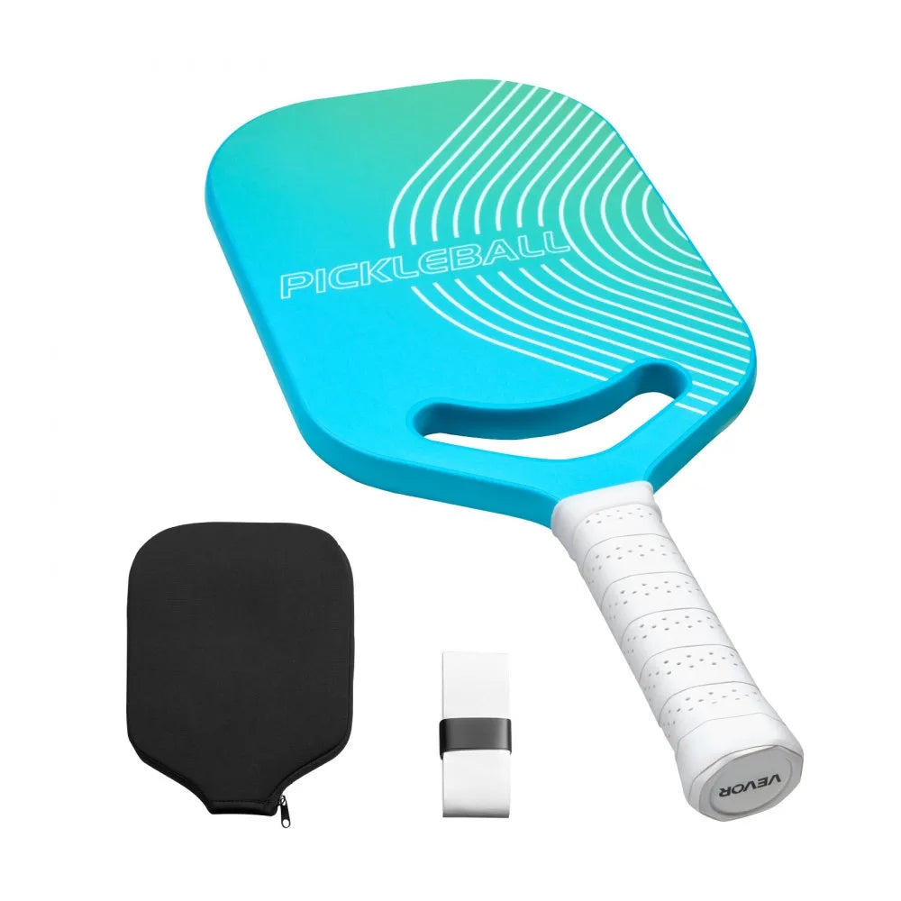 VEVOR Pickleball Paddle with Aero Throat, T700 Carbon Fiber Surface & Honeycomb Core, Professional Pickleball Paddle with Increased Power & Control & Spin, Pickle Ball Racket for Adults, Men & Women